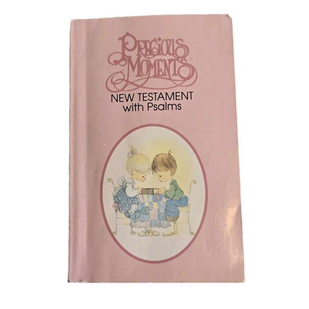 VTG Precious Moments POCKET BIBLE New Testament with Psalms NKJV Gift Edition